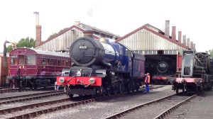 King Edward II back at shed to take on water