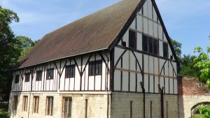 The Hospitium - originally either a guest house or barn in the Abbey. 