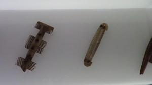 Anglo-Saxon comb and hair grip