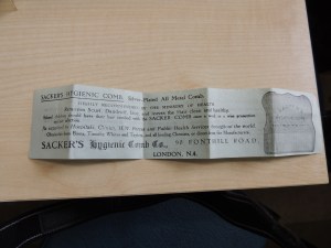 Instruction leaflet