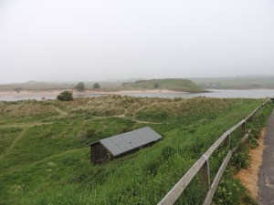 The mouth of the Aln