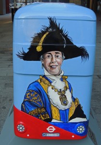 The Lord Mayor on 'City of Westminster' bus