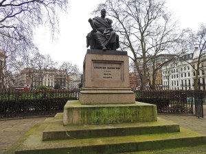 Statue of Charles James Fox in Bloomsbury Square