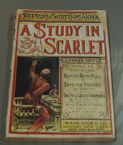 A copy of the first Sherlock Holmes story to be published in 1887