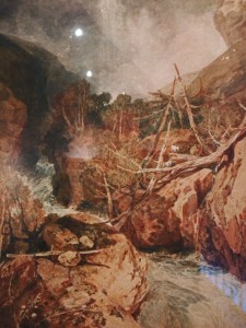 Richenbach Falls by JMW Turner