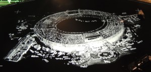 An artist's impression of how the amphitheatre would have looked in 120AD