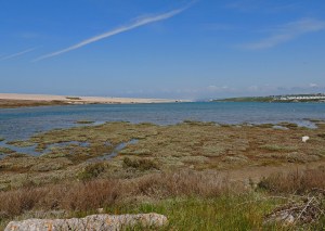 Chesil Lagoon at Ferrybridge