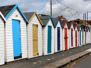 "Beach Huts, Marine Drive - geograph.org.uk - 1772035" by David Dixon. Licensed under CC BY-SA 2.0 via Wikimedia Commons - http://commons.wikimedia.org/wiki/File:Beach_Huts,_Marine_Drive_-_geograph.org.uk_-_1772035.jpg#/media/File:Beach_Huts,_Marine_Drive_-_geograph.org.uk_-_1772035.jpg