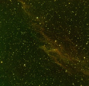 Eastern Veil Nebula (colour image)