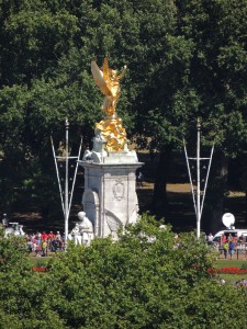 Buckingham Palace from Tower of Westminster Ctahedral