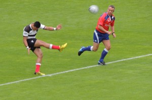 Barbrians get the game started