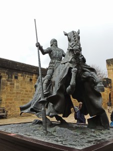 Stautue of Harry Hotspur - Alnwick castle