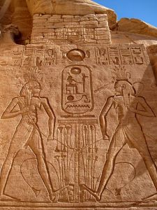 Abu Simbel Relief by Olaf Tausch - Own work. Licensed under CC BY 3.0 via Wikimedia Commons - https://commons.wikimedia.org/wiki/File:Gro%C3%9Fer_Tempel_(Abu_Simbel)_21.jpg#/media/File:Gro%C3%9Fer_Tempel_(Abu_Simbel)_21.jpg