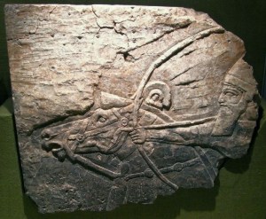 Ashurbanipal on Horseback "Nineveh Ashurbanipal on horseback" by Anonymous (Nineveh) - Own work (BurgererSF). Licensed under CC0 via Wikimedia Commons - https://commons.wikimedia.org/wiki/File:Nineveh_Ashurbanipal_on_horseback.jpg#/media/File:Nineveh_Ashurbanipal_on_horseback.jpg