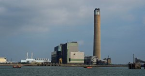 Kingsnorth Power Station - disused and in the process of being demolished