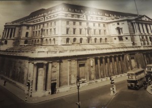 Bank of England following Baker's redevelopment (taken 1950)