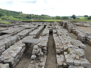Granaries  showing raised floor