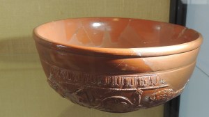 Decorated Samian Bowl (from South Gaul)