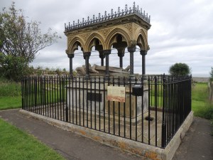 Memorial in Bamburgh Churchyard