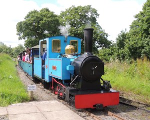 Bunty arrives at Etal Station