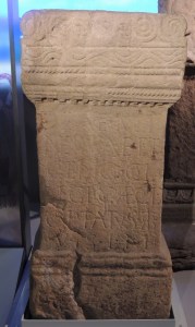 Altar dedicated to the godess Minerva