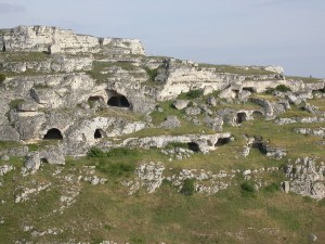 The oldest caves in the ravine