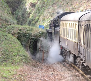 Entering Greenway Tunnel
