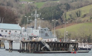 HMS Hindustan permanently based at Dartmouth as part of the Naval Academy